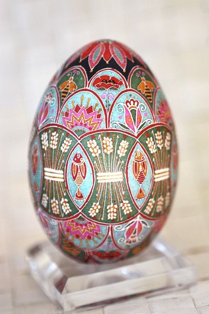 különleges festett tojások