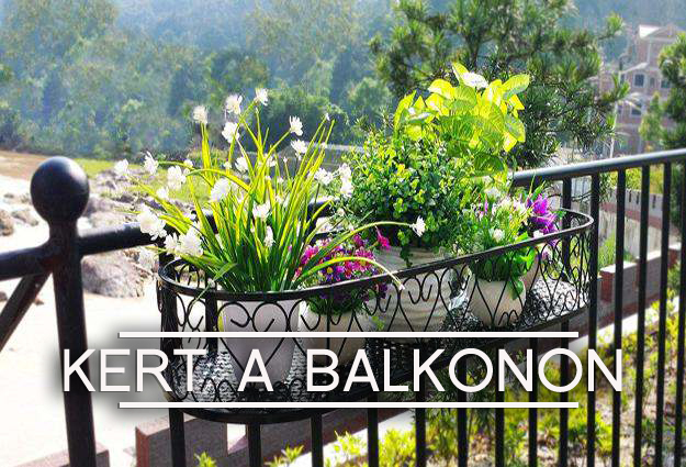 kert a balkonon