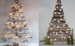 karácsonyfa, DIY, alternatív