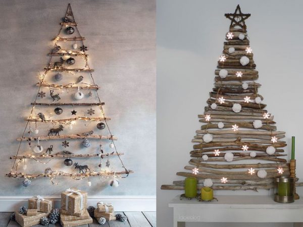 karácsonyfa, DIY, alternatív