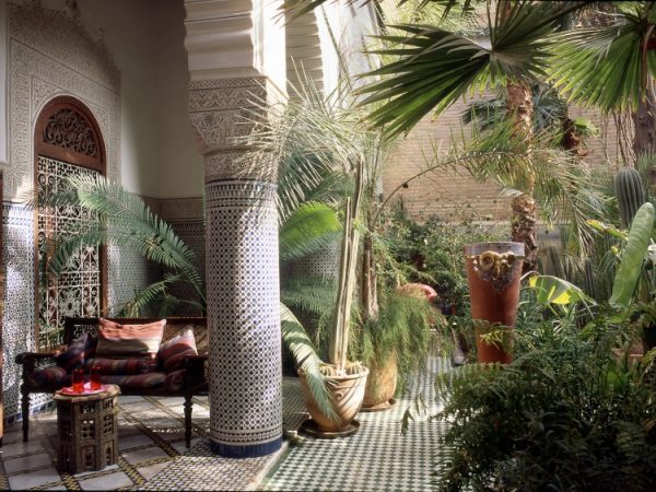 riad enija hotel marokkói udvar