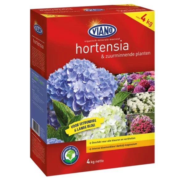 szerves hortenzia táp
